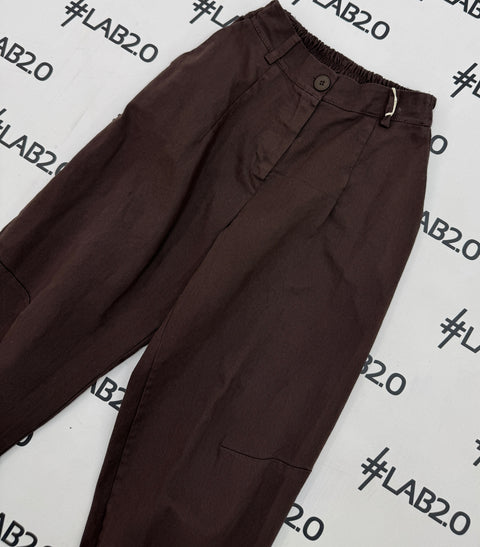 Pantalone Amina Marrone