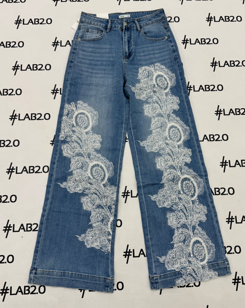 Jeans Ricamo