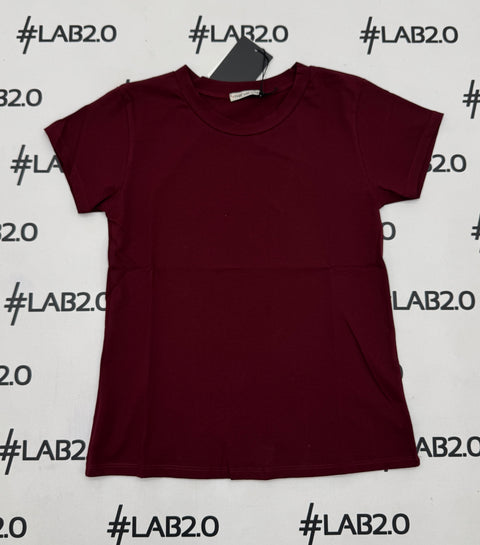 Camiseta Gina burdeos