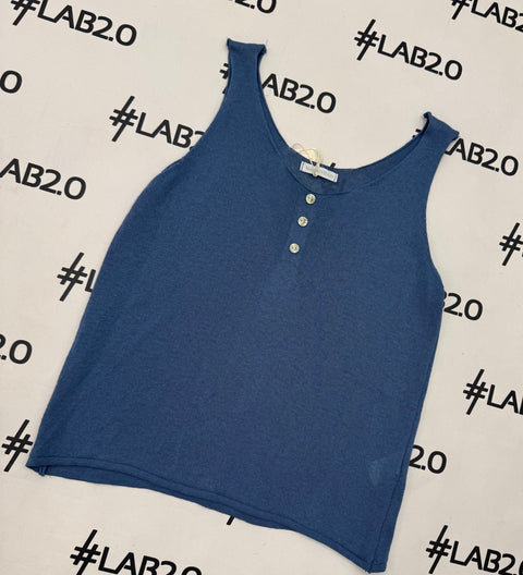Camiseta de tirantes Cindy Azul aviación