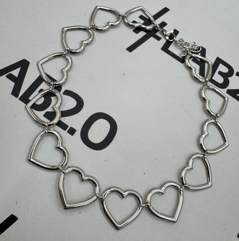Juliette silver necklace