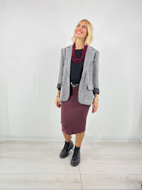 Outfit Blazer Spinato