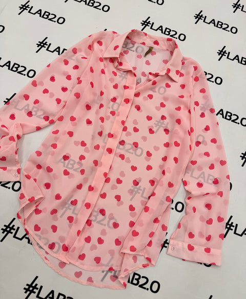 Camicia Valentine Rosa