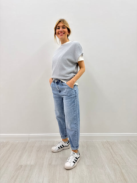 Gilet Sally Argento