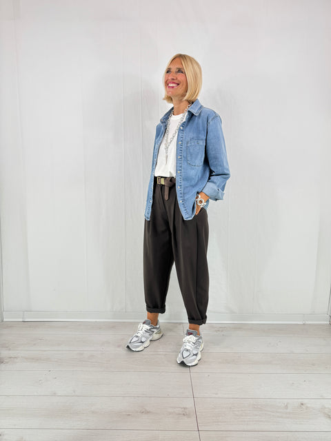 Pantalone Giorgia Marrone