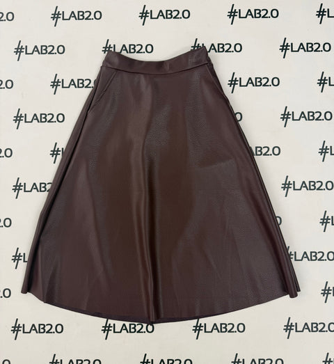 Shirin Burgundy Skirt