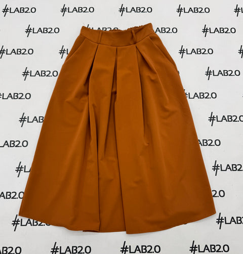 Falda Beta Spring color óxido