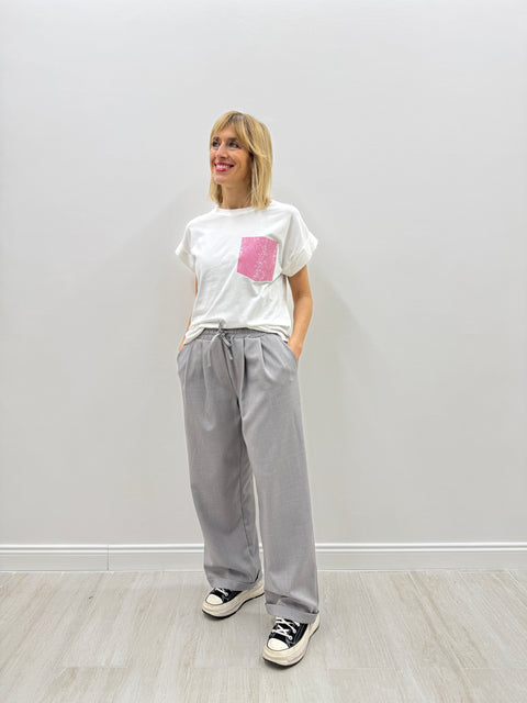 T-Shirt Taschino Bianca