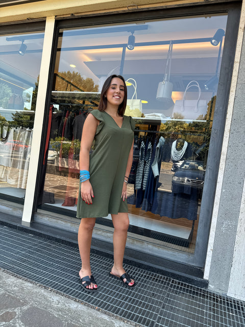 Mono corto Arianna verde militar