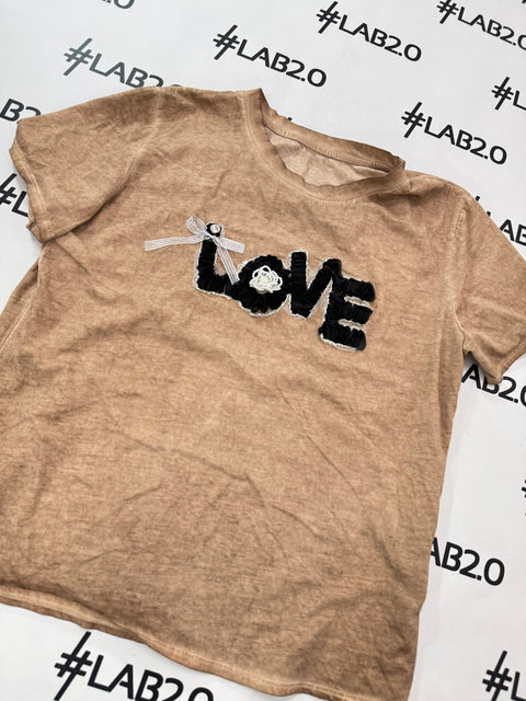 T-shirt Molly Camel Delavè