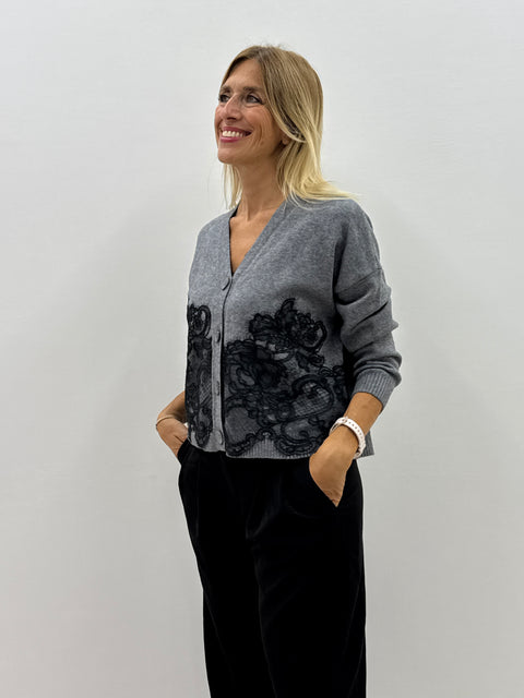 Cardigan Marisa Grigia