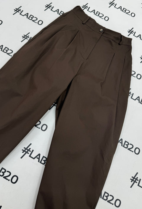 Pantalone Giorgia Cotton Marrone