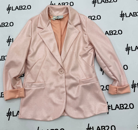 Blazer Ambra Glitter Rosa