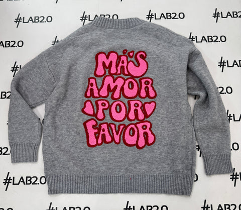 Cardigan Amour Grigio