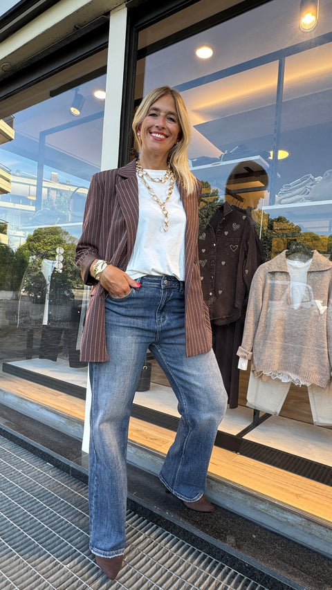 Blazer Ginevra Marrone
