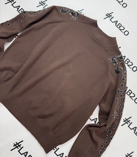 Maglioncino Giovanna Marrone