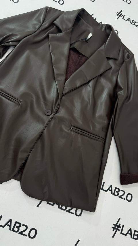 Blazer Beatrice Marrone