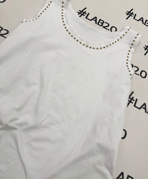 Camiseta de Tirantes Lola Blanca