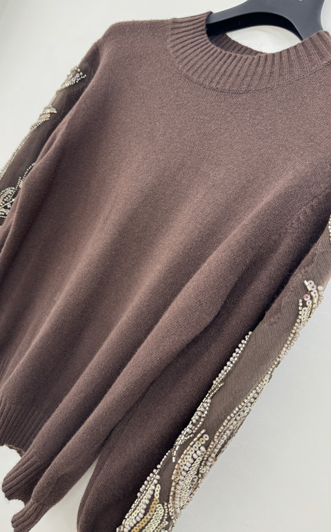 Maglione Bia Marrone