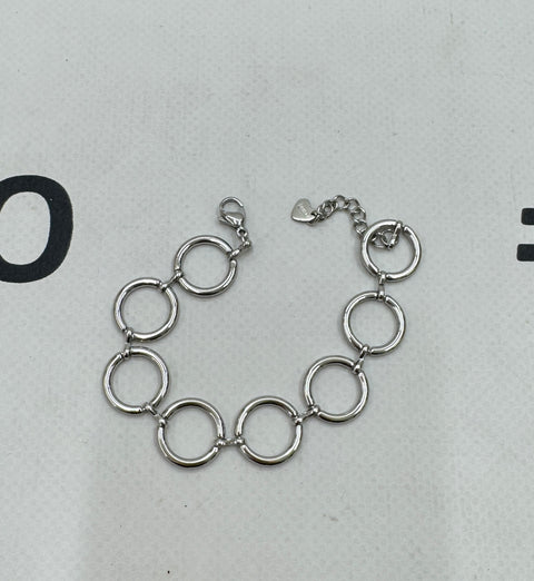 Bracciale Cerchi Argento