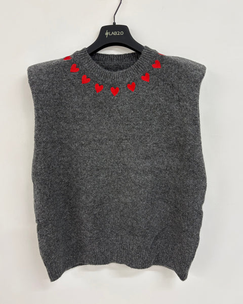 Gilet Cuoricini