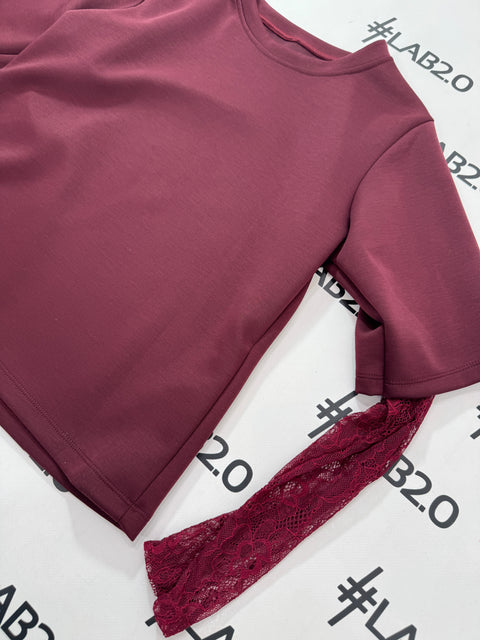 Maglietta Vale Bordeaux