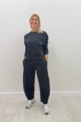 Pantalone Rhianna BARREL Nero