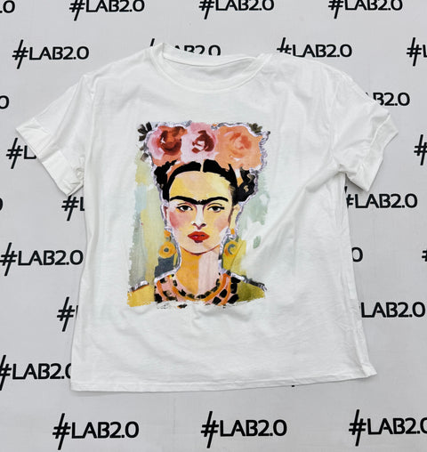 T-shirt Frida Bianca