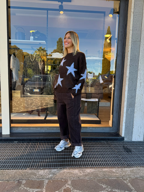 Pantalone Nadia Marrone