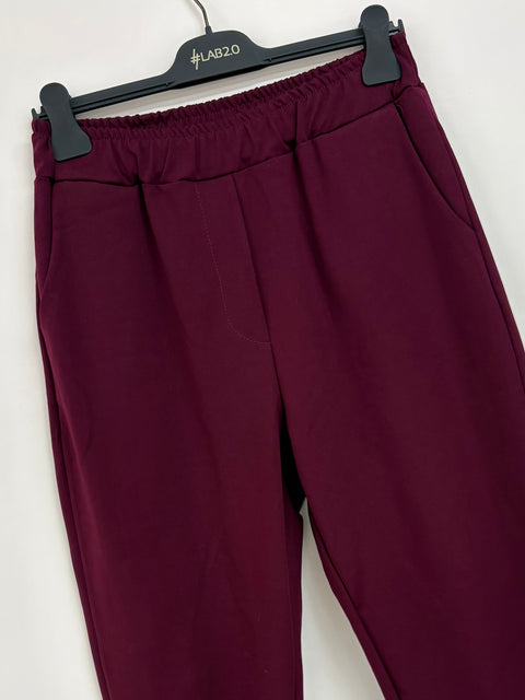 Pantalone Moon Bordeaux