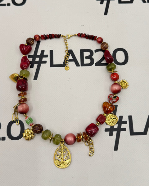 Red Oja necklace