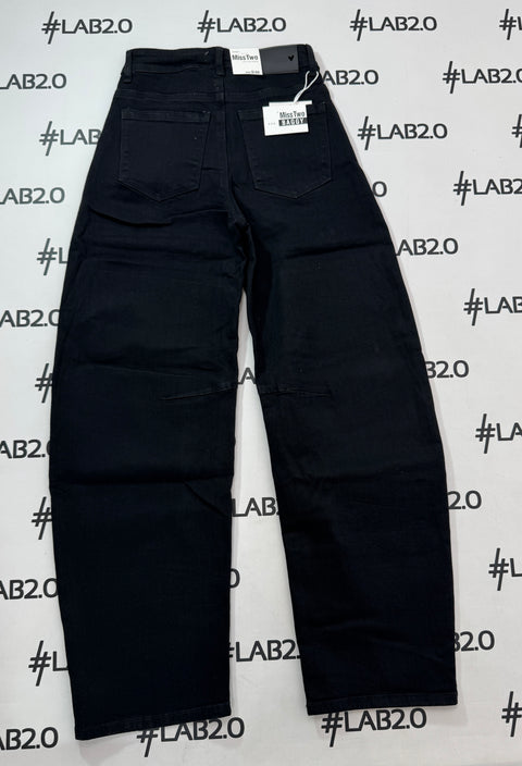 Jeans Wideleg Nero
