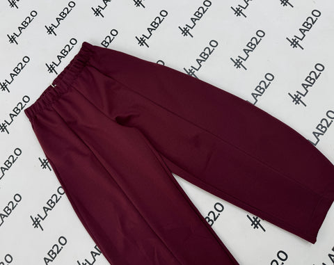 Pantalone Rhianna BARREL Bordeaux