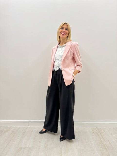 Blazer Moon Spring Rosa