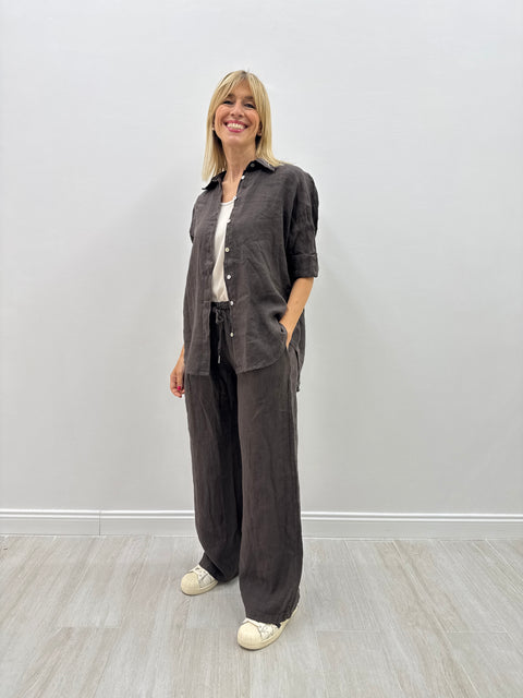 Pantalon Giusy marron