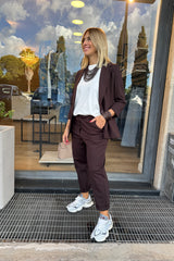Pantalone Moon Marrone