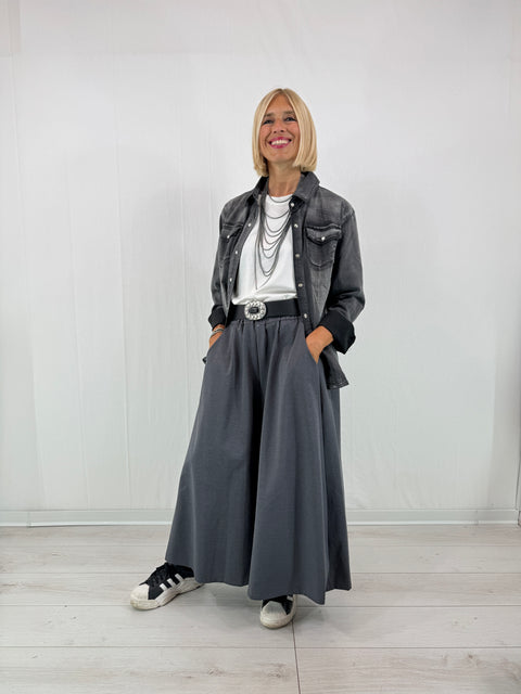 Gonna-pantalone Hoara Winter Grigio