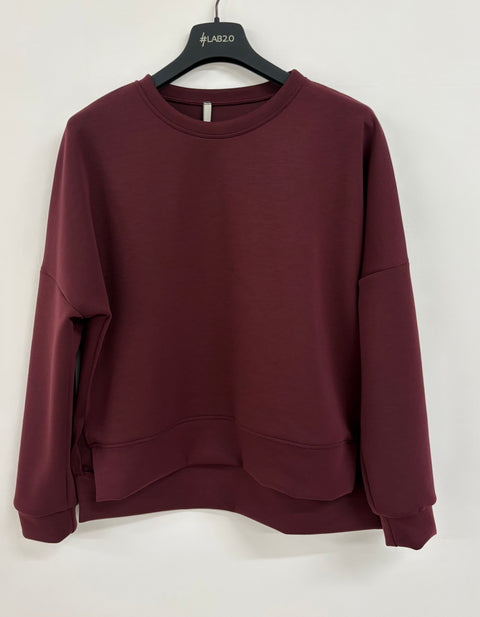 Rhianna Burgundy Sweatshirt