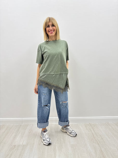 T-shirt Glam Verde