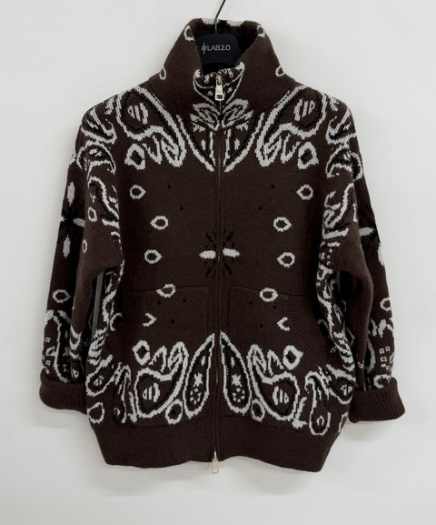 Maglione Bandana Marrone