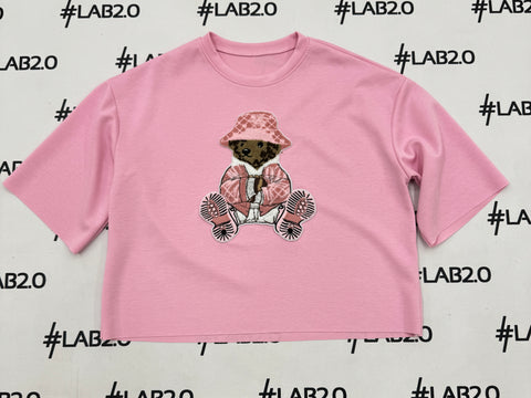 Maglietta  Pink Bear