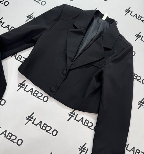 Blazer Terry Short Nero