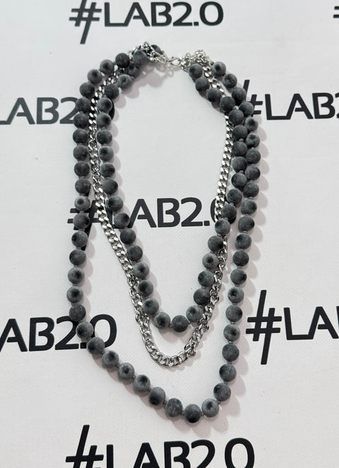 Collana Viola Grigia