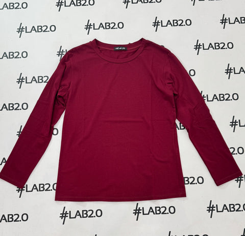 T-shirt Ida Bordeaux