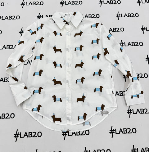 Camicia Bassottini Celeste