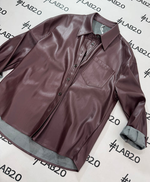 Camicia Tish Bordeaux