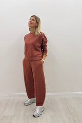 Pantalone Rhianna BARREL Ruggine