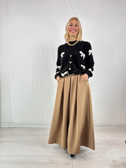 Cardigan Fiocchetti Nero