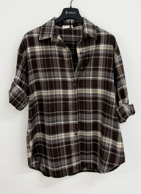 Camicia Enrica Marrone