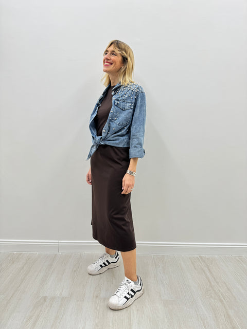 Abito Giada Marrone